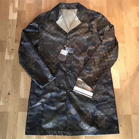 camo louis vuitton supreme|Louis Vuitton camo fleece.